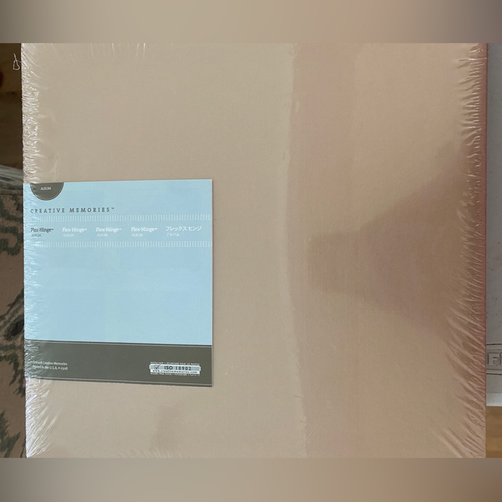 Creative Memories 12x12 Album Cover - Tan cloth cover